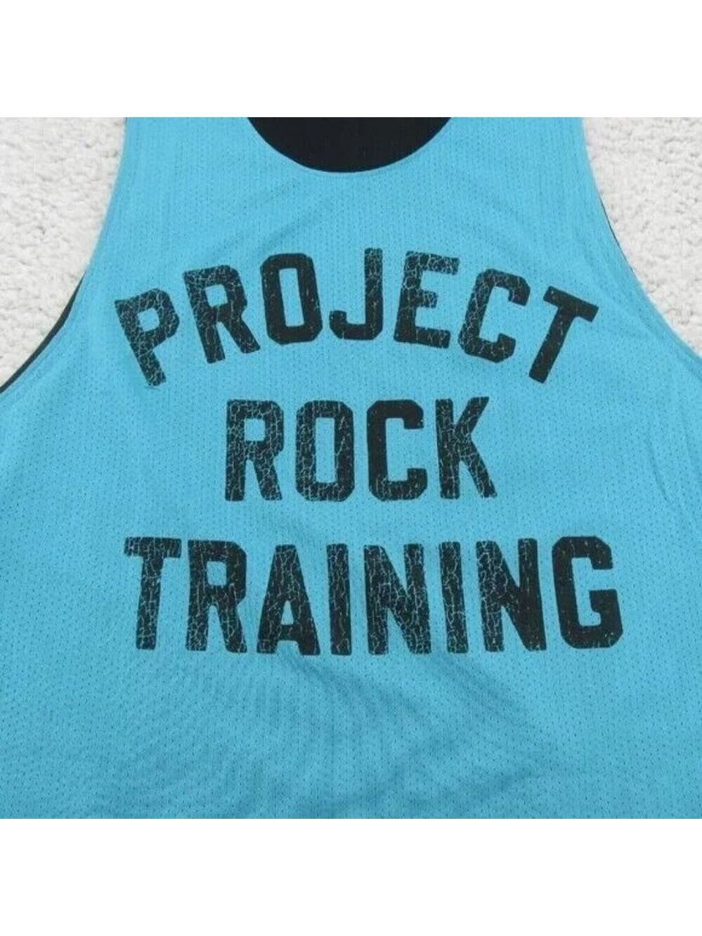 Under Armour Project Rock Training Reversible Gym Tank Top Mens Size Medium NEW - Picture 5 of 11